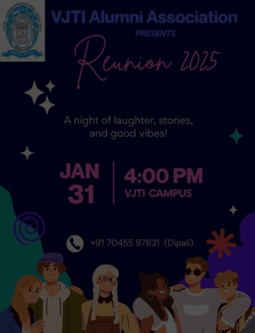 VJTI alumni reunion registration